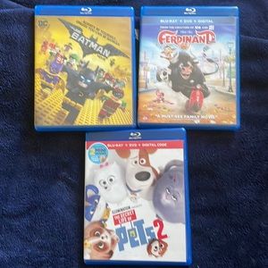 Kids BluRay DVD Bundle 2